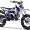 TrailMaster TM15 110cc Dirt Bike, 4-Speed Semi-Auto, Electric Start w/Kick backup, Dual Disc Brakes (12/10) Ages 8-12 - Blue