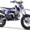 TrailMaster TM15 110cc Dirt Bike, 4-Speed Semi-Auto, Electric Start w/Kick backup, Dual Disc Brakes (12/10) Ages 8-12 - Blue