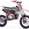 TrailMaster TM23 125cc Dirt Bike, 4-Speed Auto, Electric Start (14/12), Ages 12 and up - Red