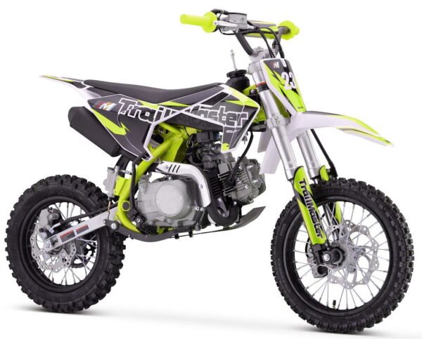 TrailMaster TM23 125cc Dirt Bike, 4-Speed Auto, Electric Start (14/12), Ages 12 and up - Red