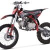 TrailMaster TM24 125cc Dirt Bike 4-Speed Semi Auto (17/14), Ages 12 and up - Red