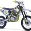 TrailMaster TM31 250cc Dirt Bike 5-Speed Manual Dual Disc Brakes, Electric Start with Kick backup (19/16) - Green