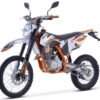 TrailMaster TM31X PRO 250cc Dirt Bike 5-Speed Manual Dual Disc Brakes, Electric Start with Kick backup (19/16) - Orange