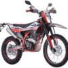 TrailMaster TM35X 250cc Dual Sport Dirt Bike, 5-Speed Manual, Dual Disc Brakes, (21/18) Wheels - Red