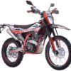 TrailMaster TM35X 250cc Dual Sport Dirt Bike, 5-Speed Manual, Dual Disc Brakes, (21/18) Wheels - Red