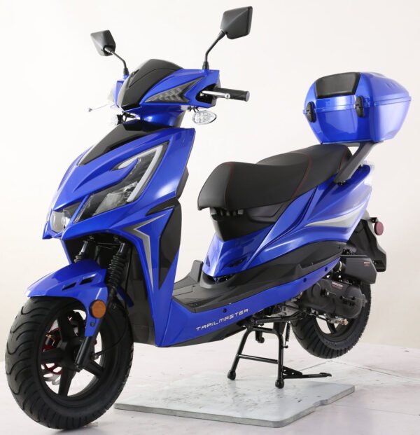 TrailMaster Trophy 50cc Street Scooter - Black