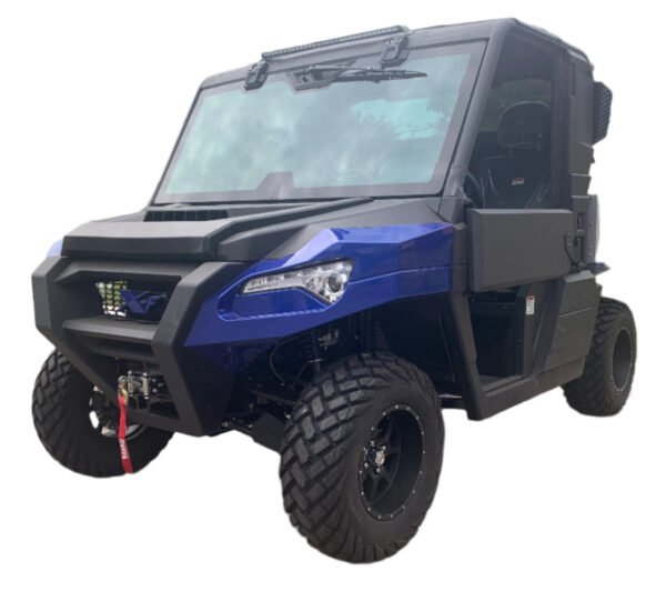 TrailMaster WorkCross 1000 UTV Side by Side, 85hp V-Twin EFI Engine, 2x4/4x4, Limited Slip, Differential Lock Mode - Blue