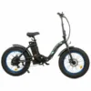 UL Certified - Ecotric Dolphin 36V 500W Portable Folding Fat Tire Electric Bike
