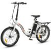 UL Certified - Ecotric Starfish Folding Step Through 350W 36V Electric Bike