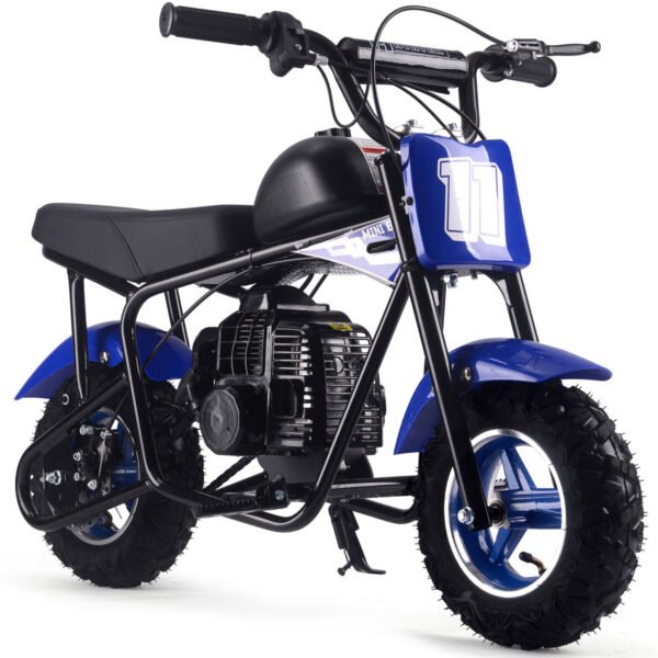 Urchin 49cc 2-Stroke Kids Gas Mini Bike - Blue