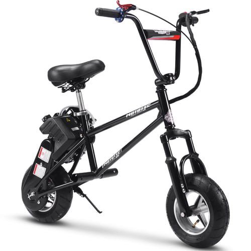 V2 BMX Style Gas Powered Mini Bike, 49cc 2-Stroke - Black