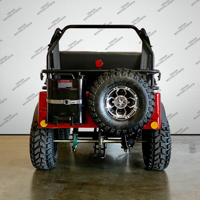 Venom 125cc Mini Jeep | Willys Edition | 3-Speed | Off Road