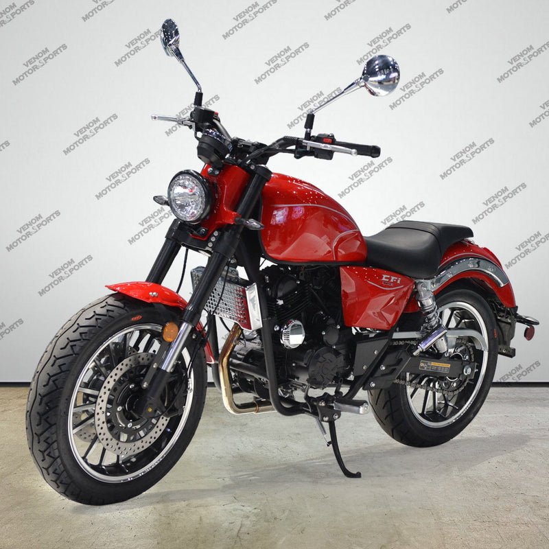 Buy 250cc Fuel Injected Cruiser Motorcycle - Cruiser 250cc Fuel Injected 6-Speed Chopper Motorcycle