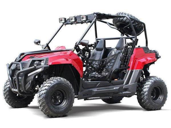 Victory 200 UTV Side-by-Side, Electric Start, Automatic with Reverse, Ages 16 and up - Red