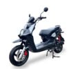 Vision 150cc Street Scooter, Automatic, Front Disc Brake, 12 inch Aluminum Wheel - Red