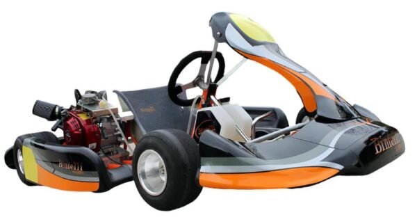 VS1 Adult Racing Go Kart, 196cc Clone Engine, Chrome Moly Steel Frame