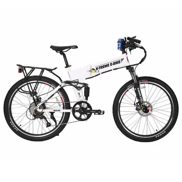 X-Treme Baja 48V 500W 8AH Folding Electric Mountain Bicycle