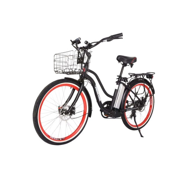 X-Treme Malibu Elite Max 36V 350W Step-Through Beach Cruiser Electric Bike