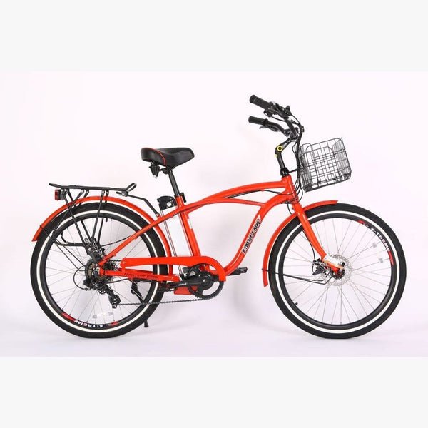 X-Treme Newport Elite 24V 300W Beach Cruiser Electric Bike