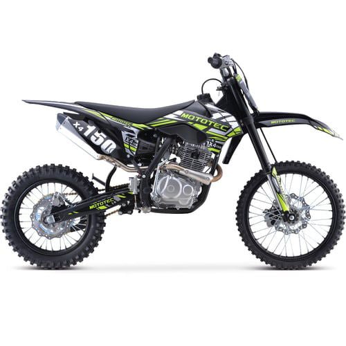 X4 150cc Dirt Bike, 4-Stroke, Electric Start, Manual 5-Speed, 19/16 inch Wheels
