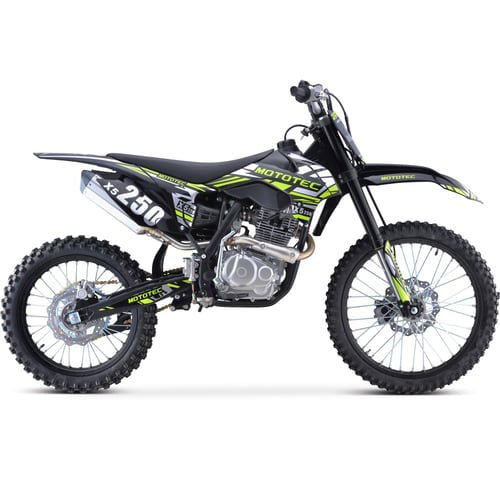X5 250cc Dirt Bike, 4-Stroke, Electric Start, Manual 5-Speed, 21/18 inch Wheels
