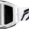 Zone Elite Goggle Black/White W/ Black Mirror/Smoke Lens