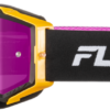 Zone Elite Goggle Blk/Yel/Pur W/ Magenta Mirror/Smoke Lens