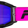 Zone Pro Goggle Pink/Black W/ Iridescent Red Mir/Smk Lens