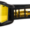 Zone Snow Goggle Black/Gold W/ Gold Mirror/Yellow Lens
