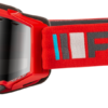 Zone Snow Goggle Red/Charcoal W/ Silver Mirror/Smoke Lens