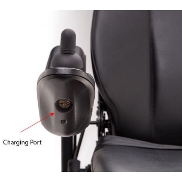 Pride Jazzy 600 ES Mid-Wheel Power Chair J600ES