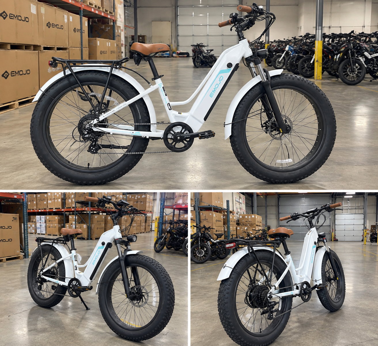 Emojo Breeze Pro 750W Step-Thru Fat Tire Electric Bike - Image 2